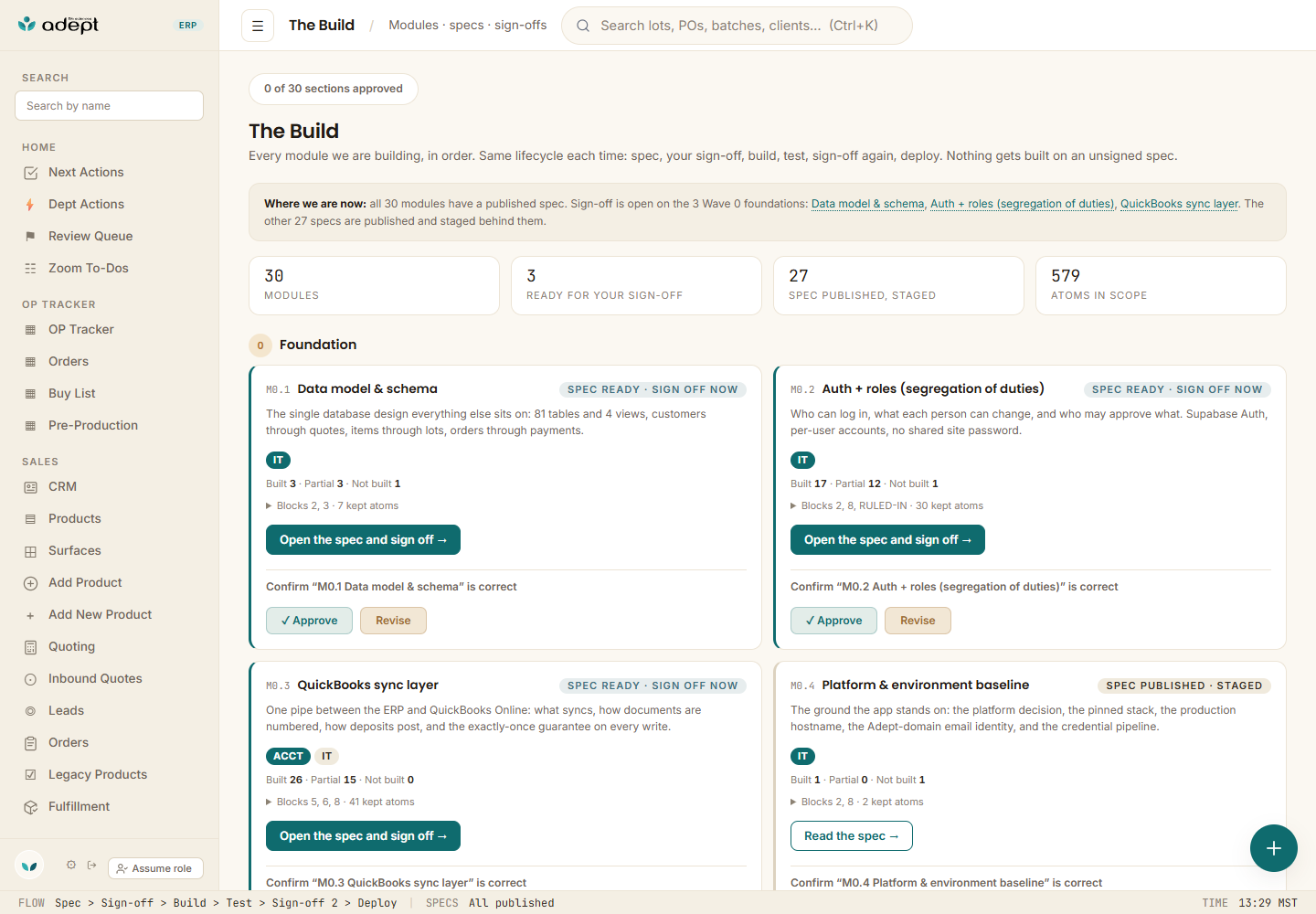 adept build refresh build html 1440