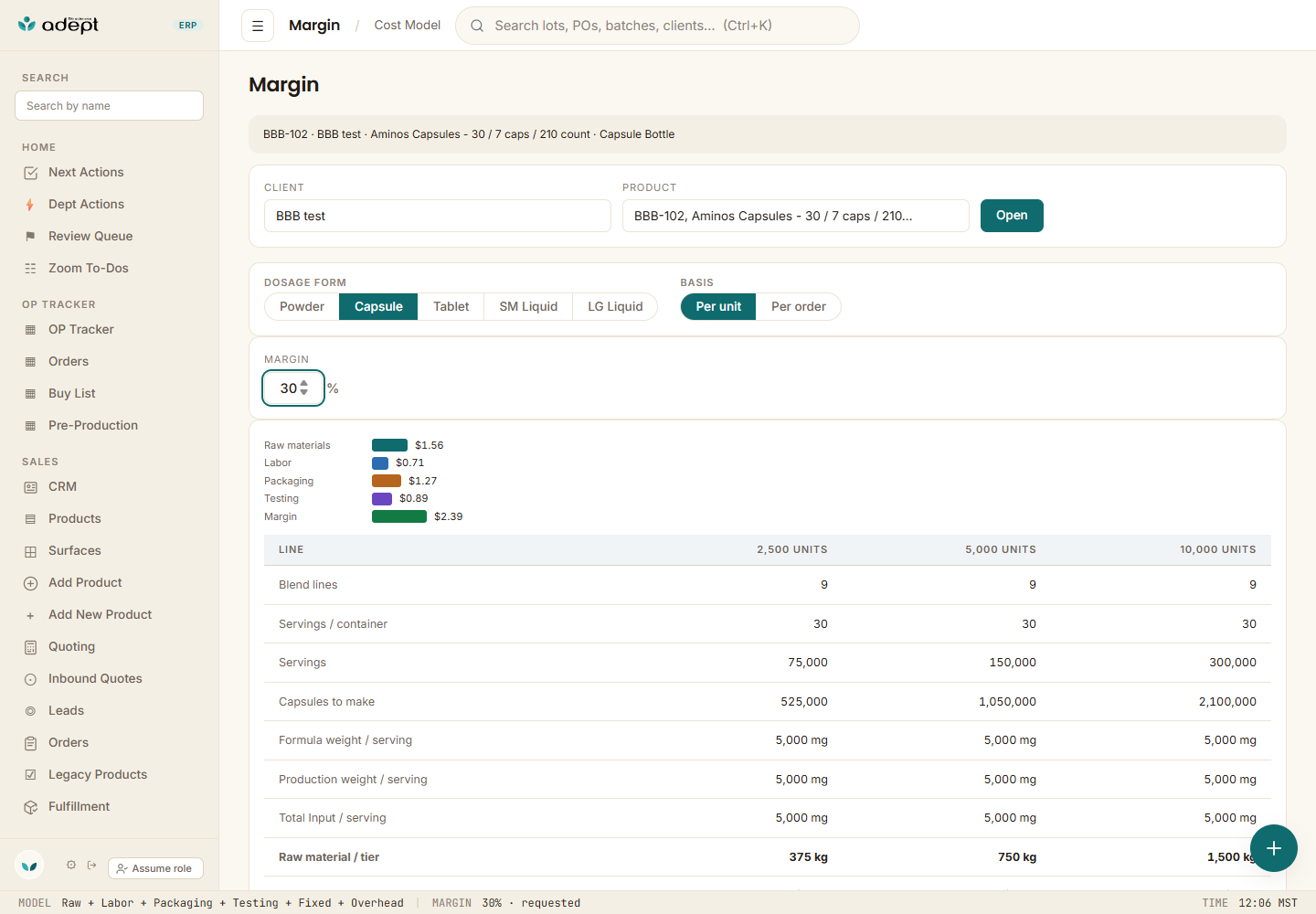adept marginhdr margin after typed 1440