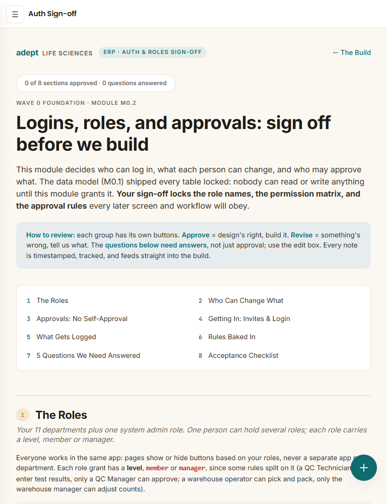 auth signoff 768