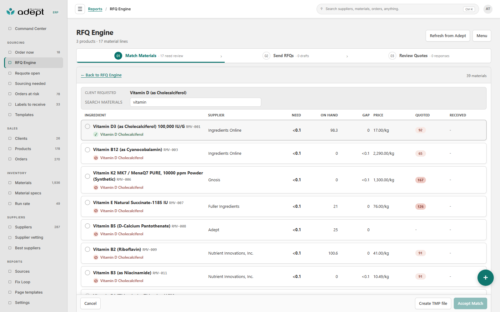 demo fixloop findmatch 20260915