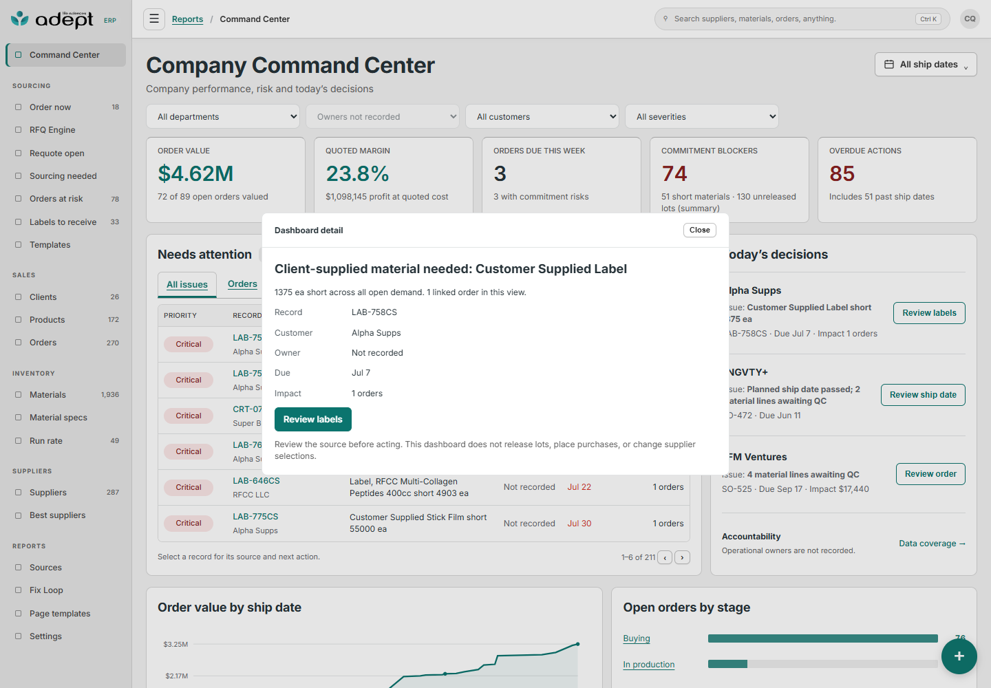 demo home command center detail 20260915