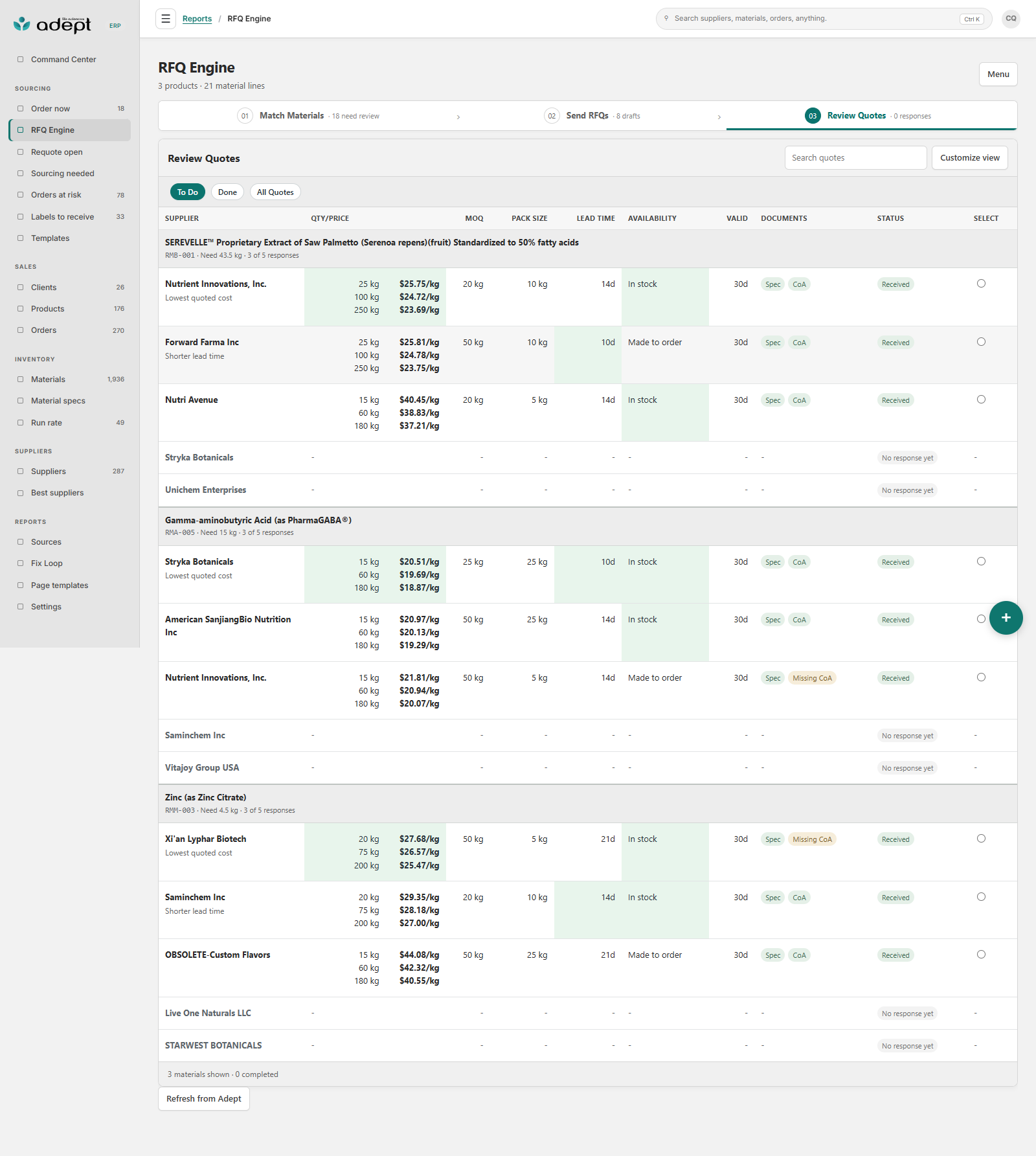 demo rfq review 20260915