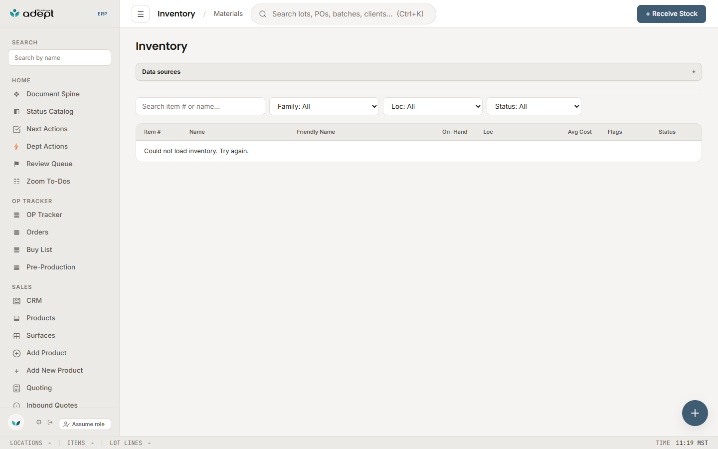 theme inventory
